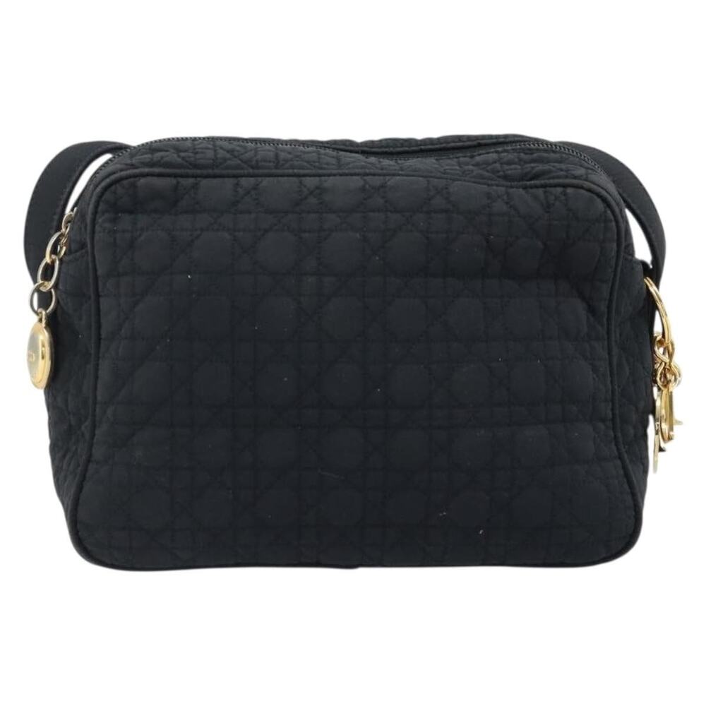 Dior Nylon Shoulder Bag Black